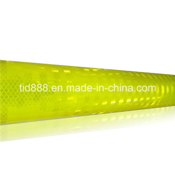 Fluorescent Yellow Green High Intensity Prismatic Reflective Sheeting for Traffic Safety